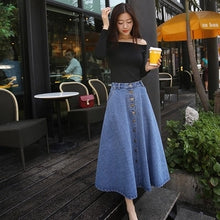 Load image into Gallery viewer, 2020 Fashion Korean Preppy Style Denim Women
